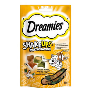 Catisfactions Dreamies Snack Gatos sabor Aves a la Brasa 55gr