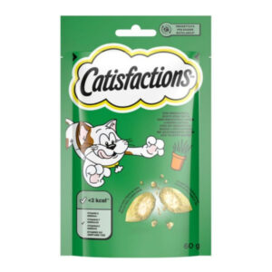 Catisfactions Snack Gatos sabor Hierba Gatera 60gr