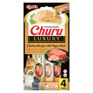 Churu Cat Luxury Pollo y Ternera Wagyo 56gr
