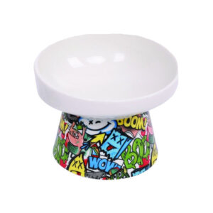 M-Pets Comedero Cerámico Bowl Tilt'D
