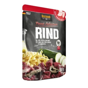 Belcando de ternera con pasta al huevo y calabacín