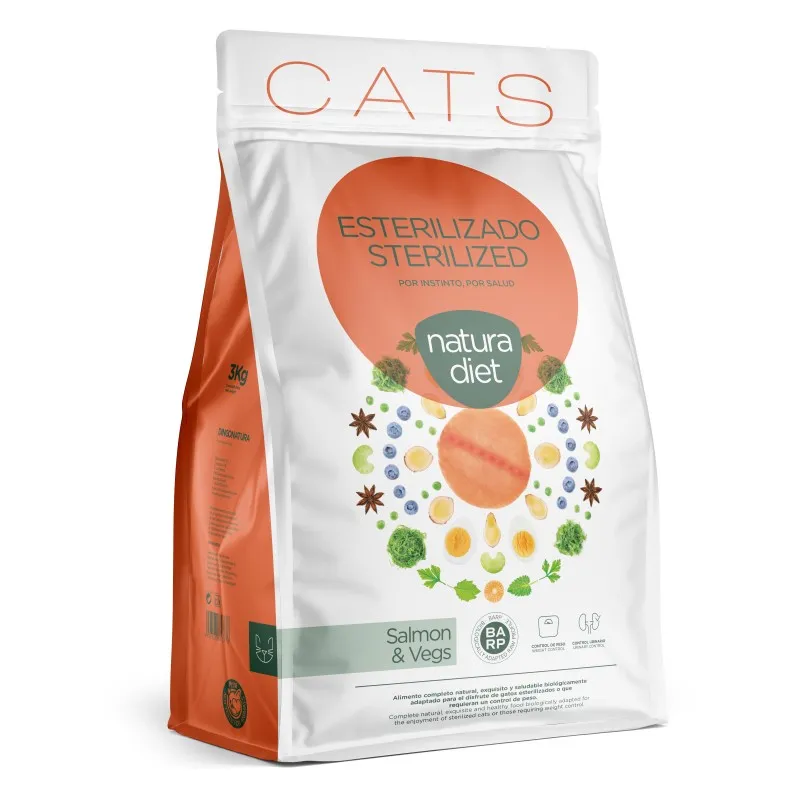 Natura Diet Sterilized Salmon & Vegs - Imagen 4