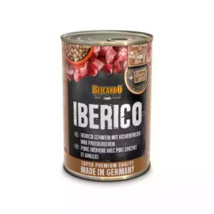 Belcando Ibérico con garbanzos y arándanos rojos silvestres