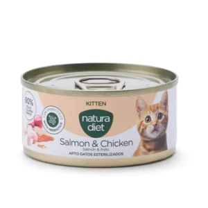 Natura Diet Kitten Salmón y Chicken