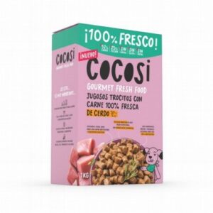 COCOSI TROCITOS CON CARNE DE CERDO PIENSO SEMIHUMEDO