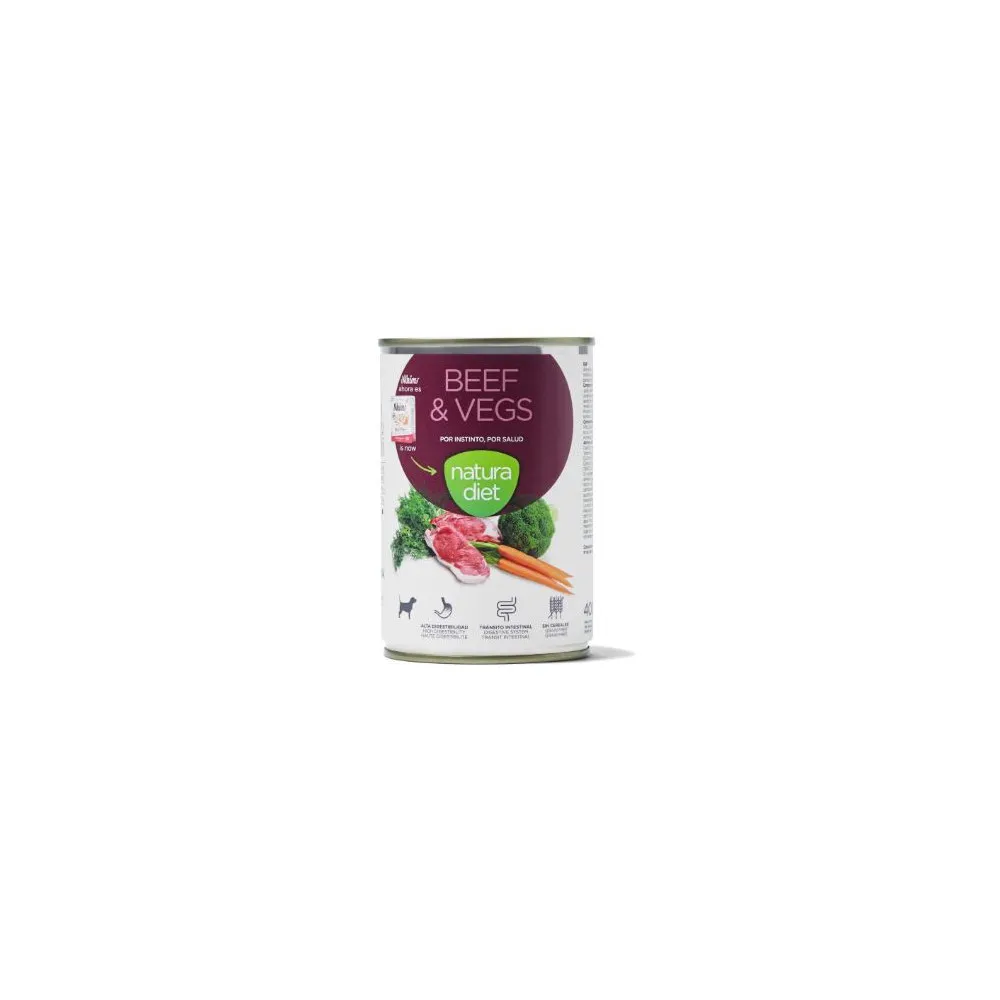 Natura Diet Beef & Vegs para Perros
