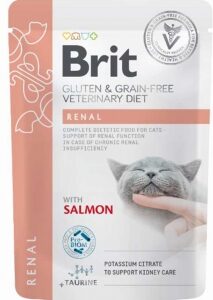 BRIT Cat GF Renal Salmón 85gr