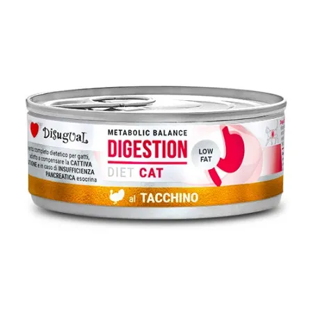 DISUGUAL Digestión diet gato Pavo 85gr