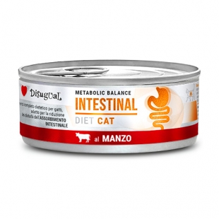 DISUGUAL Intestinal dieta gato Ternera 85gr