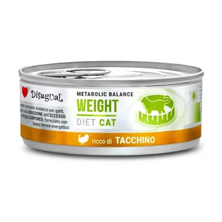 DISUGUAL Weight diet gato pavo 85gr