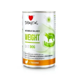 DISUGUAL Weight diet pavo para perro 400gr